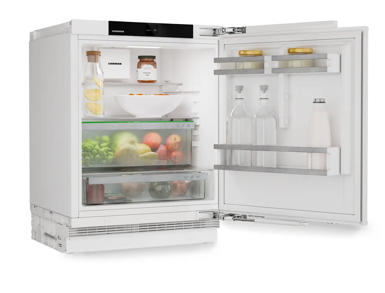 UR3650 Fridge suitable for undercounter installation with